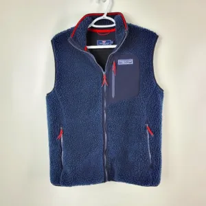 Vinyard Vines Sherling Vest Sz Small EUC
