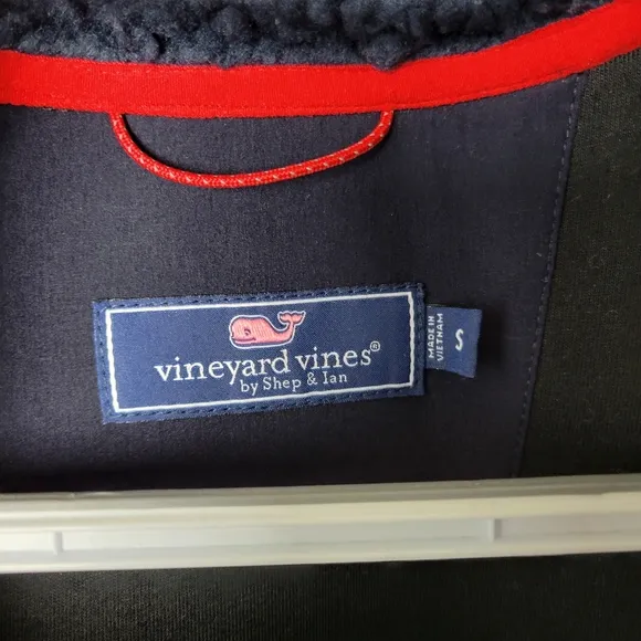 Vinyard Vines Sherling Vest Sz Small EUC