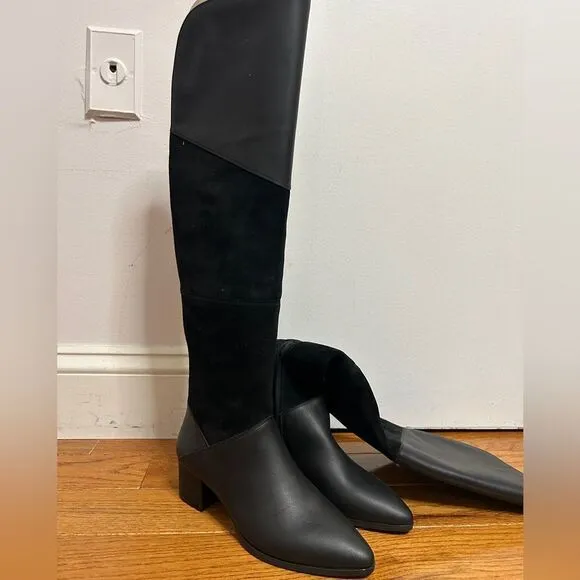 Waterproof over the knee boots
