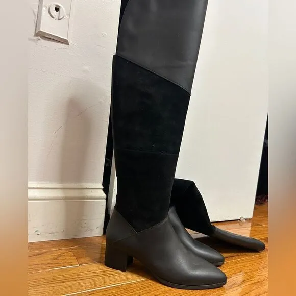 Waterproof over the knee boots