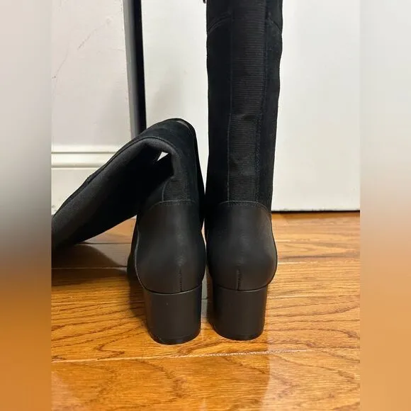 Waterproof over the knee boots