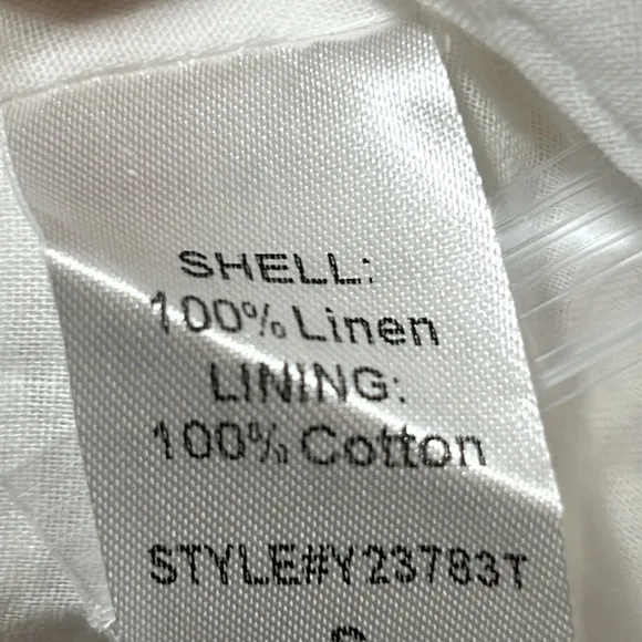White Linen Pauline Dress