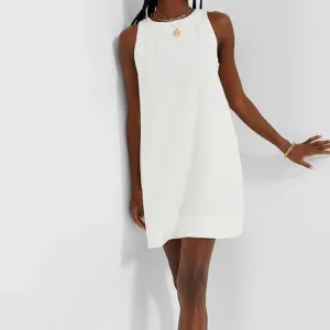 White Linen Pauline Dress