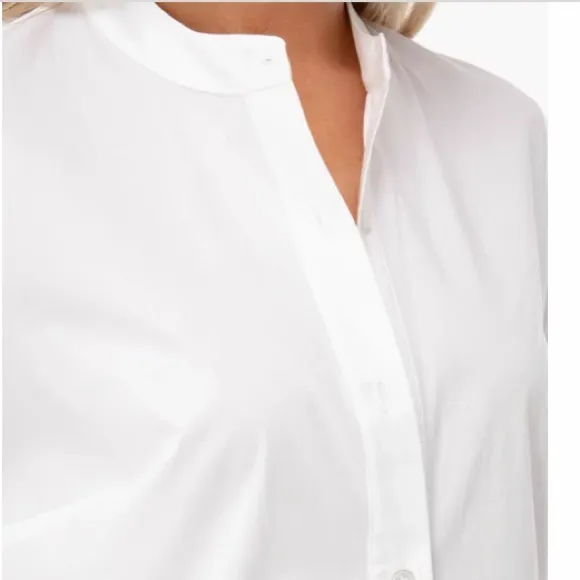White Royal Shirt DressTUCKERNUCK