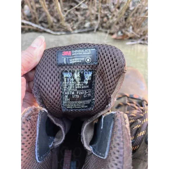 Wolverine Steel Toe Work Boots EPX Waterproof 3M Thinsulate Mens 10.5 W10645