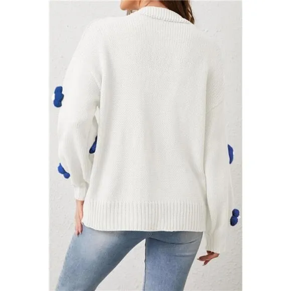 Womens Cardigan Sweaters White