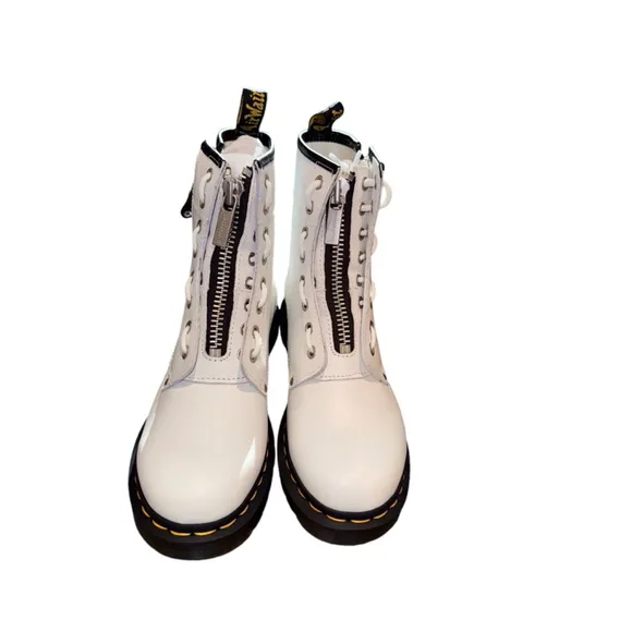Women's Dr. Martens Boots double zip White Size 6