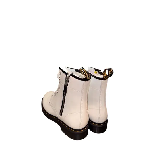 Women's Dr. Martens Boots double zip White Size 6