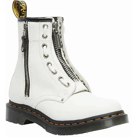 Women's Dr. Martens Boots double zip White Size 6