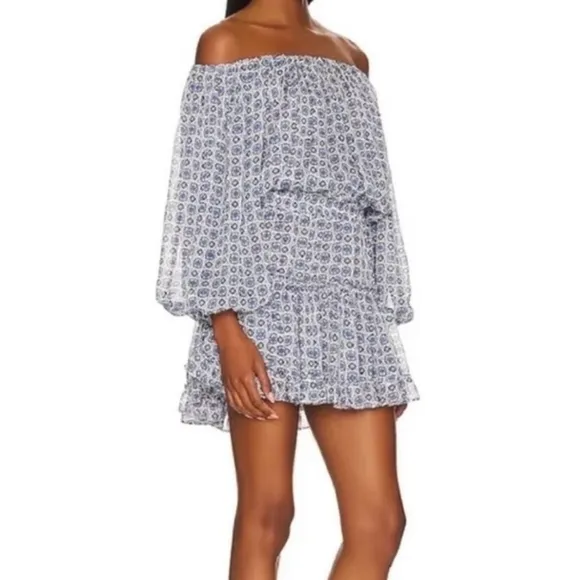 Women's MISA Zonia mini Scorpios tile Dress Size S and XS