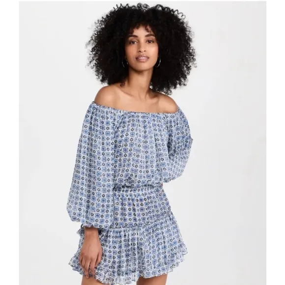 Women's MISA Zonia mini Scorpios tile Dress Size S and XS
