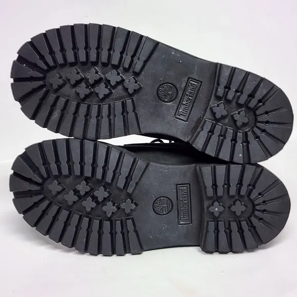 Youth Waterproof Black Timberland Boots size 13M
