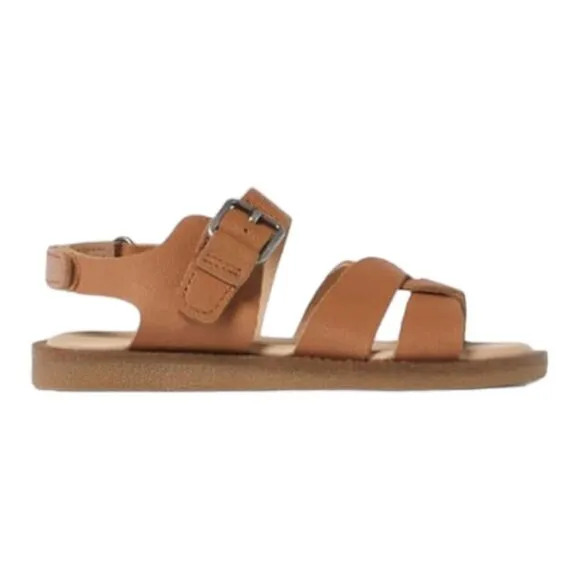 ZARA Kids | Brown | LEATHER SANDALS